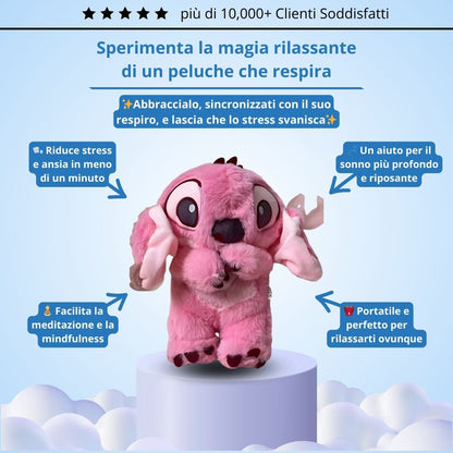 😊Sperimenta la magia rilassante di un peluche che respira: Stitch Serenity